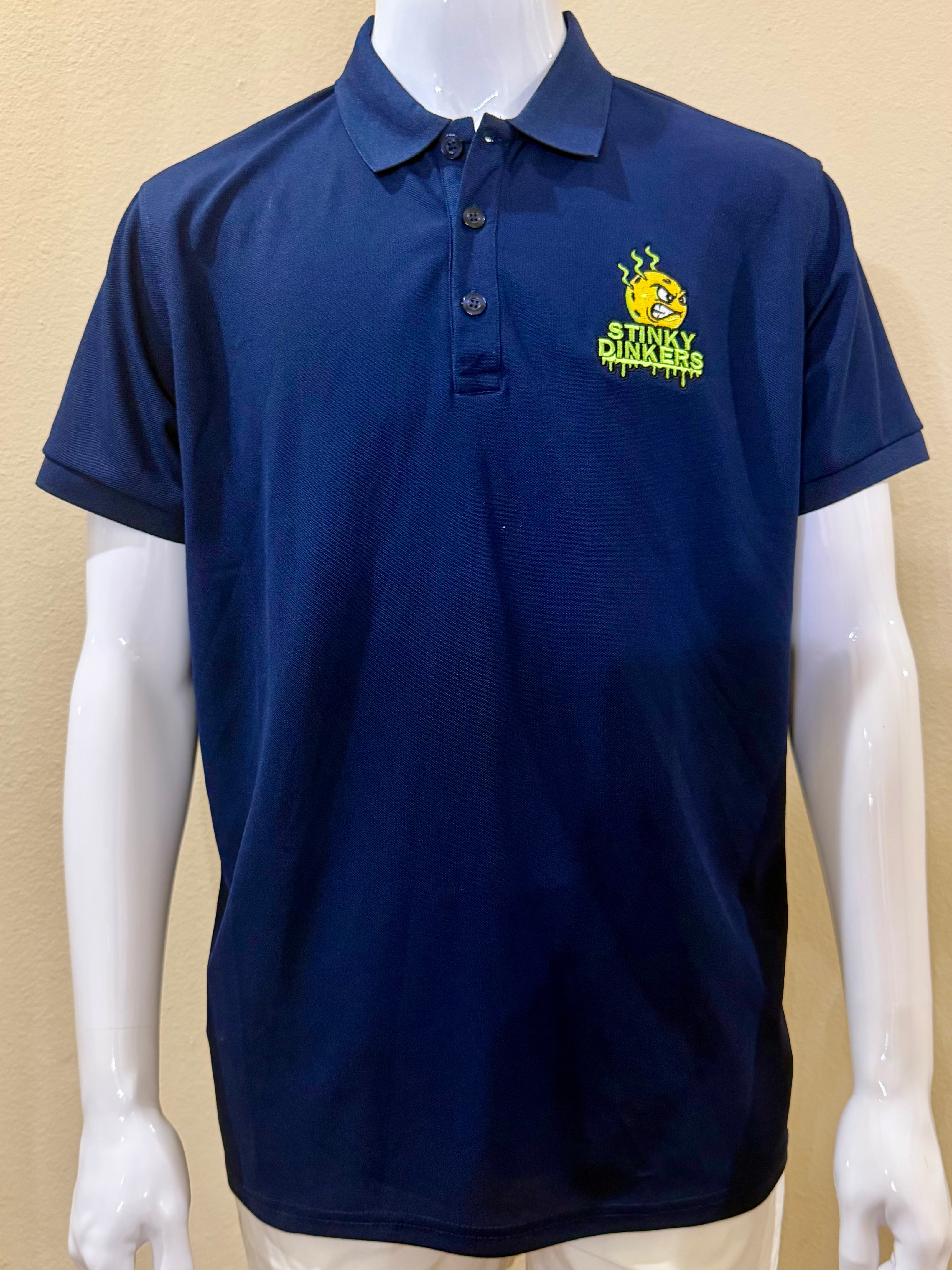 Stinky Dinkers Embroidered Club Polo - Men’s